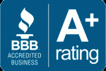 BBB - Better Business Bureau A+ rating