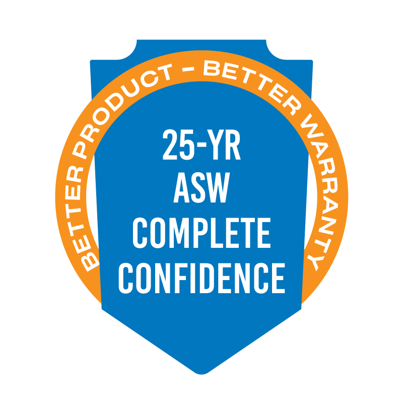 25 Year Complete Confidence Warranty Guarantee